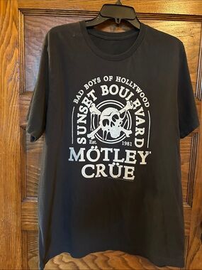 Sunset Boulevard Black Graphic Tee